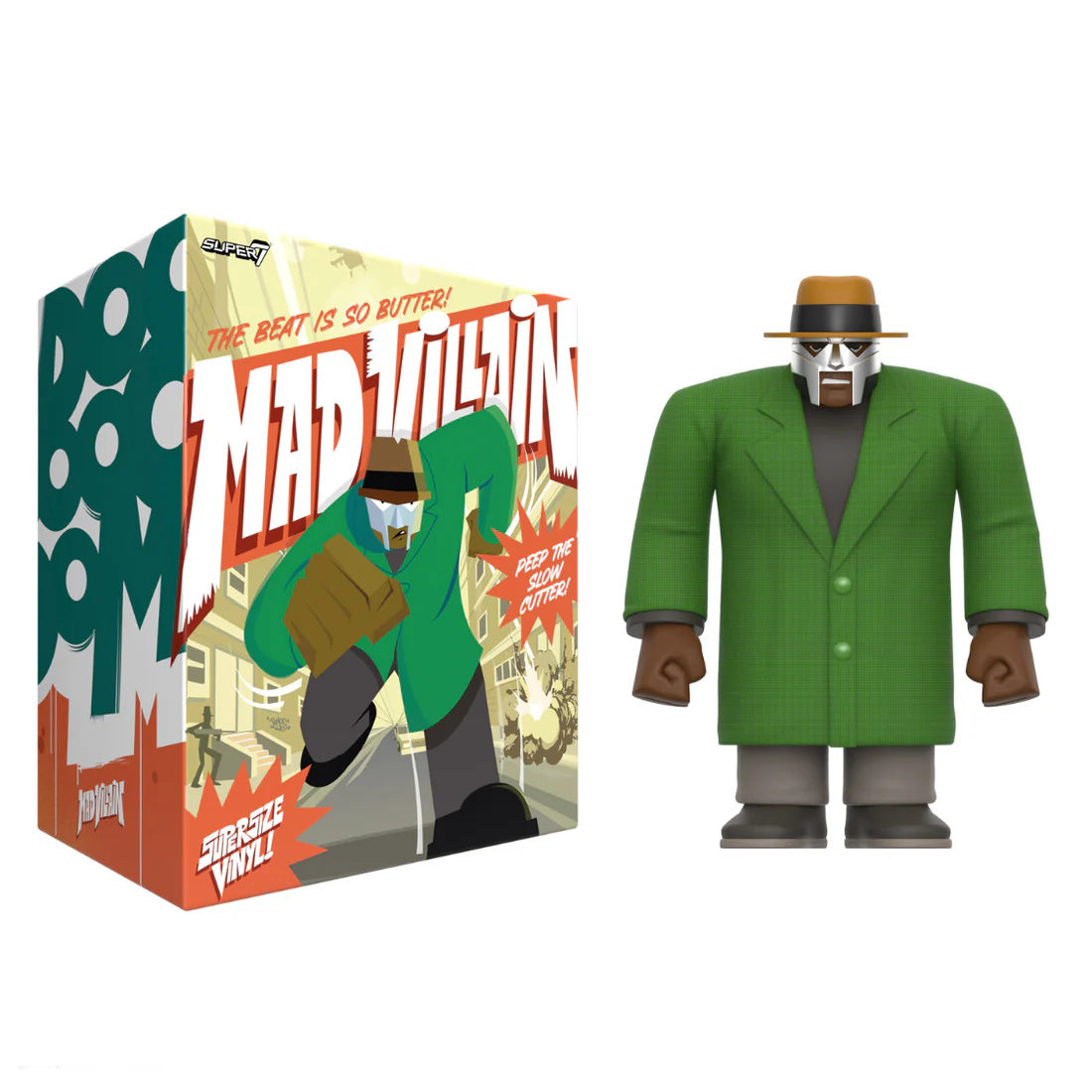 MF Doom X Madlib - Supersize Vinyl Figure - Madvillain ALL CAPS!