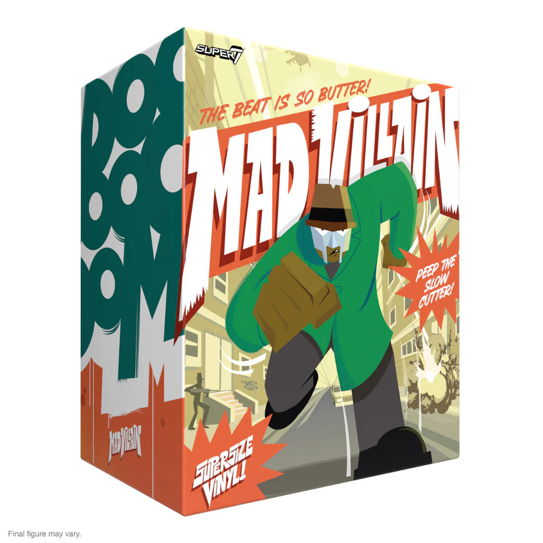 MF Doom X Madlib - Supersize Vinyl Figure - Madvillain ALL CAPS!